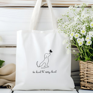 Modern minimalist: Sei nett zu jeder Art Hund Tragetasche