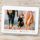 Modern Minimalist Simple Custom Family Magnet