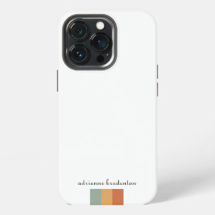 Modern minimalist süße Bright Colorblock  iPhone 13 Pro Hülle