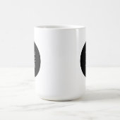 Modern Minimalist Upload Your Business Logo Kaffeetasse (Mittel)