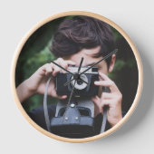 Modern Minimalist Wall Clock Uhr (Vorderseite)