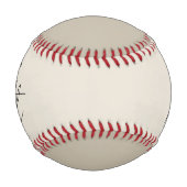 Modern Minimalistisch Baseball (Vorderseite)