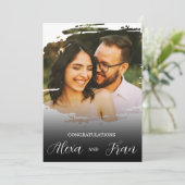 Modern Minimalistisch einfach Einladung (Stehend Vorderseite)