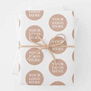 Modern, Minimalistisch, Elegant & Anpassbar Geschenkpapier Set