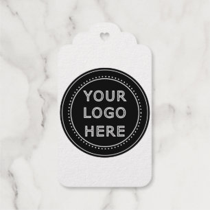 Modern, minimalistisch, elegant und editierbare Pa Geschenkanhänger