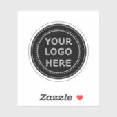 Modern, Minimalistisch, elegant und individuell an Aufkleber (Blatt)