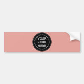 Modern, Minimalistisch, elegant und individuell an Autoaufkleber (Vorne)