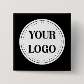 Modern, Minimalistisch, elegant und individuell an Button (Vorderseite)