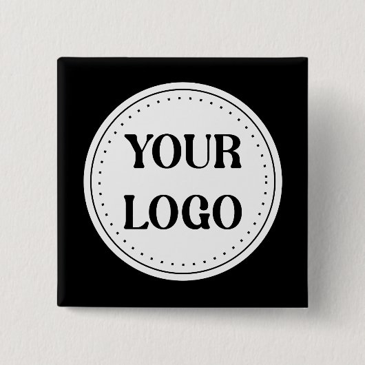 Modern, Minimalistisch, elegant und individuell an Button (Vorderseite)