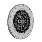 Modern, Minimalistisch, elegant und individuell an Dartscheibe (Vorderseite Links)