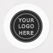 Modern, Minimalistisch, elegant und individuell an Etiketten (Design 1)