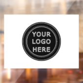 Modern, Minimalistisch, elegant und individuell an Fensteraufkleber (Blatt 2)