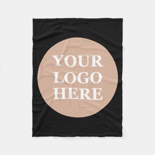 Modern, Minimalistisch, elegant und individuell an Fleecedecke (Vorderseite)