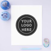 Modern, Minimalistisch, elegant und individuell an Flyer (Einzeln)