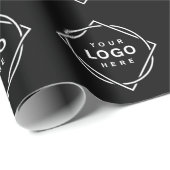 Modern, Minimalistisch, elegant und individuell an Geschenkpapier (Rolleneckpunkt)