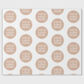 Modern, Minimalistisch, elegant und individuell an Geschenkpapier (Flach)