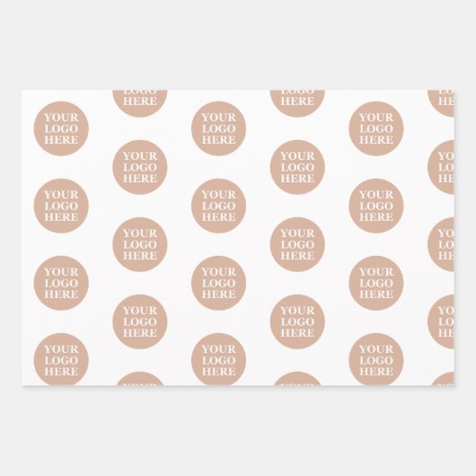 Modern, Minimalistisch, elegant und individuell an Geschenkpapier Set (Vorderseite)