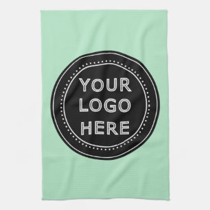 Modern, Minimalistisch, elegant und individuell an Geschirrtuch