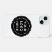 Modern, Minimalistisch, elegant und individuell an iPhone Hülle (Rückseite (Horizontal))