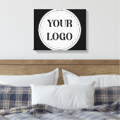 Modern, Minimalistisch, elegant und individuell an Leinwanddruck (Insitu (Schlafzimmer))