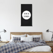 Modern, Minimalistisch, elegant und individuell an Leinwanddruck (Insitu (Schlafzimmer))