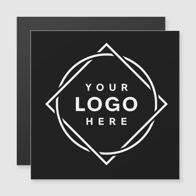 Modern, Minimalistisch, elegant und individuell an Magnetkarte (Vorne/Hinten)