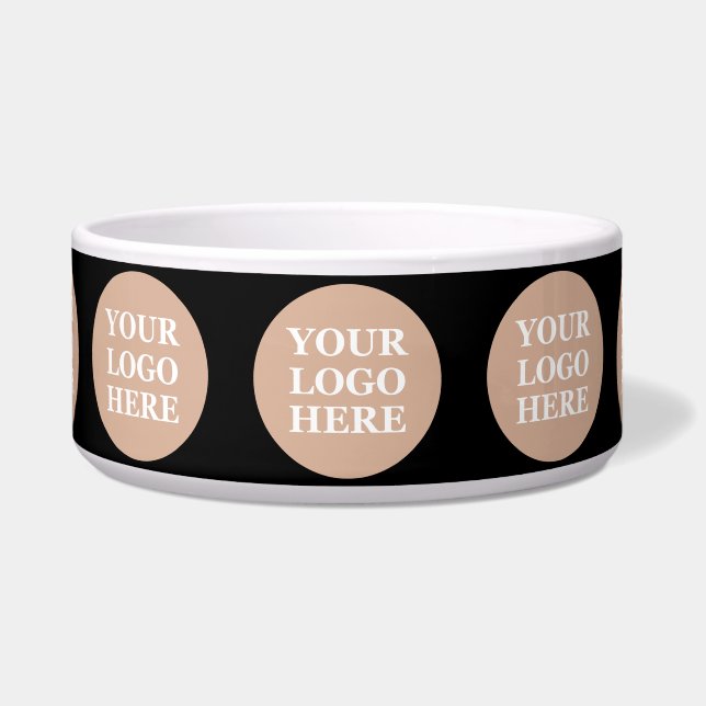 Modern, Minimalistisch, elegant und individuell an Napf (Vorderseite)