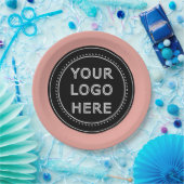 Modern, Minimalistisch, elegant und individuell an Pappteller (Party)