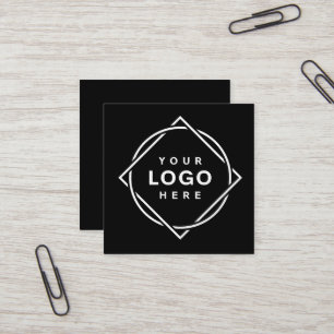 Modern, Minimalistisch, elegant und individuell an Quadratische Visitenkarte