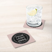 Modern, Minimalistisch, elegant und individuell an Rechteckiger Pappuntersetzer (Vor Ort)