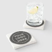 Modern, Minimalistisch, elegant und individuell an Steinuntersetzer (Seitenansicht)