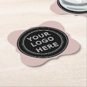 Modern, Minimalistisch, elegant und individuell an Untersetzer (angewinkelt)