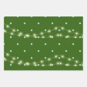 Modern Minimalistisch Pink Blue Green Geschenkpapier Set (Vorderseite 3)