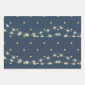 Modern Minimalistisch Pink Blue Green Geschenkpapier Set (Vorderseite 2)