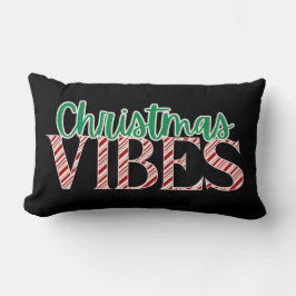 Modern Minimalistisch Retro Christmas Vibes Candy  Lendenkissen