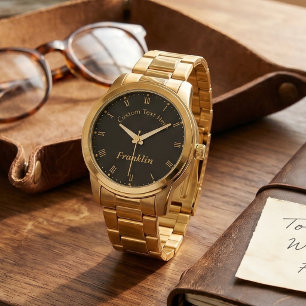 Modern-minimalistische Edelstahluhr mit individuel Armbanduhr
