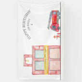 Modern Minimalistische Geburtstagsparty Banner (Vertikal)