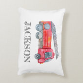 Modern Minimalistische Geburtstagsparty Dekokissen (Rückseite(Vertikal))