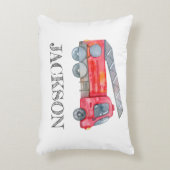 Modern Minimalistische Geburtstagsparty Dekokissen (Vorderseite(Vertikal))