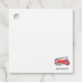 Modern Minimalistische Geburtstagsparty Geschenkanhänger