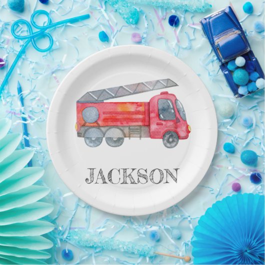 Modern Minimalistische Geburtstagsparty Pappteller (Party)