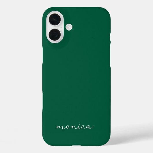 Modern Minimalistische handgeschriebene Script Hun Case-Mate iPhone Hülle (Rückseite)