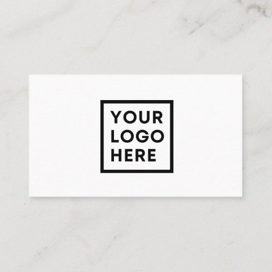 Modern Minimalistische Logo-Symbole soziale Medien Visitenkarte (Rückseite)