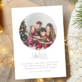 Modern Minimalistische Weihnachten gemütlich Sweatshirt