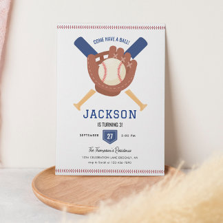 Modern Minimalistischer Baseball-Batter bis zum Ge Einladung
