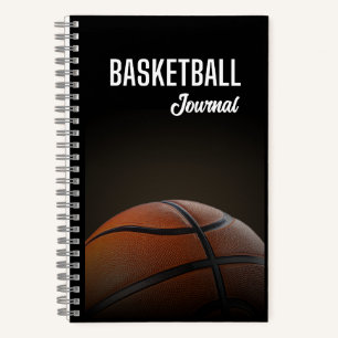 Modern minimalistischer Basketball-Sport Notizblock