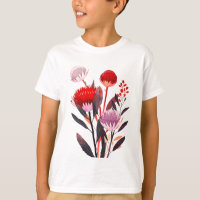 Modern minimalistischer Boho-Blumen-Botanik