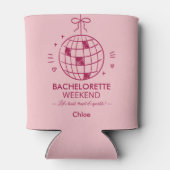 Modern-minimalistischer Junggesellinnen-Abschied | Dosenkühler (Rückseite)