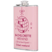 Modern-minimalistischer Junggesellinnen-Abschied | Flachmann (Links)