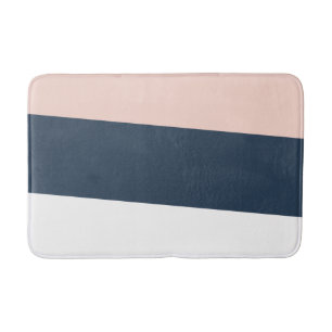 Modern minimalistisches abstraktes geometrisches N Badematte